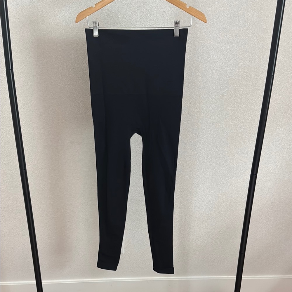 Belly Bandit Mother Tucker Postpartum Compression Black Leggings